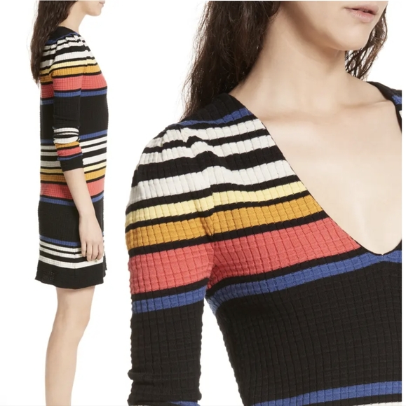 FREE PEOPLE - Gidget Sweater Mini Dress - Picture 3 of 12